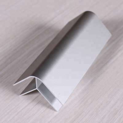 Aluminum corner angle joint for kitchen cabinet skirting